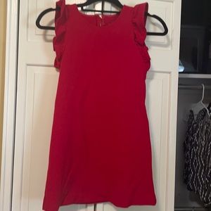 Red Vineyard vines girls dress - worn once for 1 hour - size 8